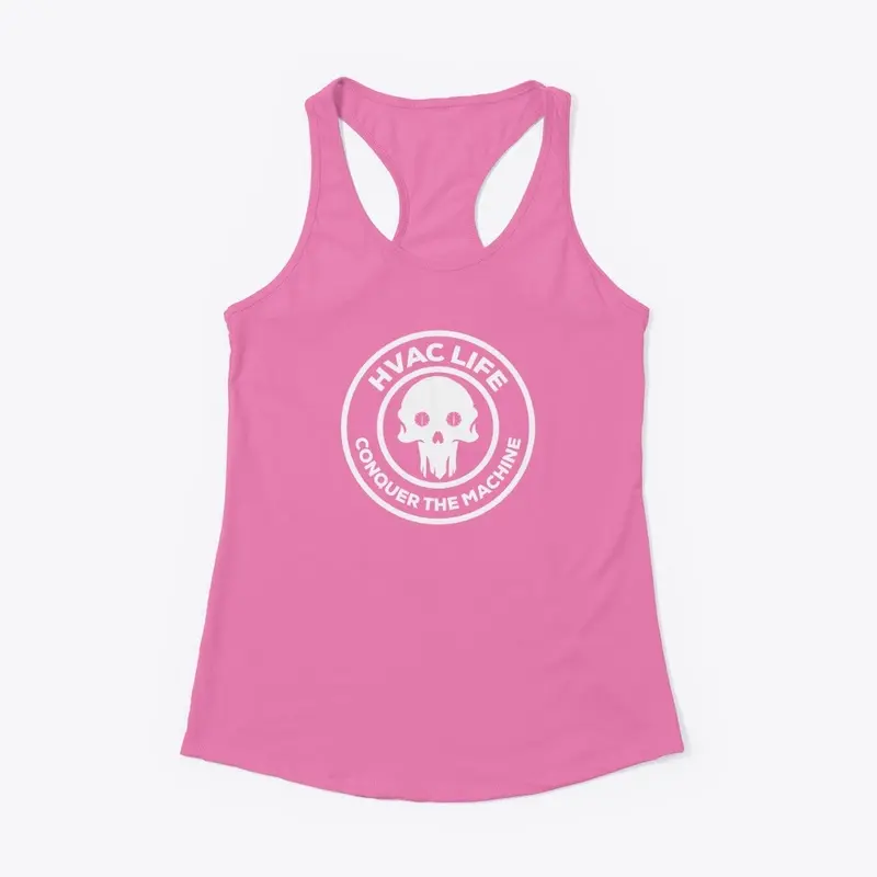 Women's Tank White Logo on Front